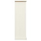 vidaXL Librería VIGO madera maciza de pino blanco 90x35x114,5 cm vidaXL Librería VIGO madera maciza de pino blanco 90x35x114,5 cm