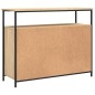 vidaXL Aparador de madera de ingeniería roble Sonoma 100x35x80 cm vidaXL Aparador de madera de ingeniería roble Sonoma 100x35x80 cm