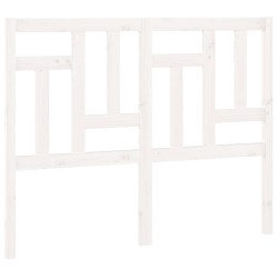 vidaXL Cabecero de cama madera maciza de pino blanco 155,5x4x100 cm