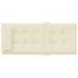 vidaXL Cojines de silla respaldo alto 6 uds tela Oxford color crema vidaXL Cojines de silla respaldo alto 6 uds tela Oxford color crema