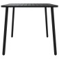 vidaXL Mesa de jardín acero gris antracita 110x80x71 cm vidaXL Mesa de jardín acero gris antracita 110x80x71 cm