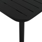 vidaXL Mesa de jardín acero gris antracita 110x80x71 cm vidaXL Mesa de jardín acero gris antracita 110x80x71 cm