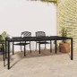 vidaXL Mesa de jardín de acero gris antracita 200x100x72 cm vidaXL Mesa de jardín de acero gris antracita 200x100x72 cm