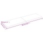 vidaXL Estante pared madera roble tratada marrón claro 180x50x(2-4) cm