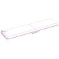 vidaXL Tablero mesa madera tratada borde natural marrón 200x50x(2-4)cm vidaXL Tablero mesa madera tratada borde natural marrón 200x50x(2-4)cm