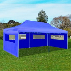 vidaXL Carpa plegable pop-up azul 3x6 m