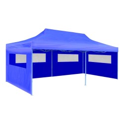 vidaXL Carpa plegable pop-up azul 3x6 m