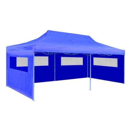 vidaXL Carpa plegable pop-up azul 3x6 m