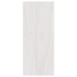 vidaXL Estantería madera maciza de pino blanco 40x30x71,5 cm vidaXL Estantería madera maciza de pino blanco 40x30x71,5 cm