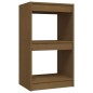 vidaXL Estantería madera maciza de pino marrón miel 40x30x71,5 cm