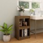 vidaXL Estantería madera maciza de pino marrón miel 40x30x71,5 cm