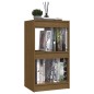vidaXL Estantería madera maciza de pino marrón miel 40x30x71,5 cm