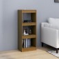 vidaXL Estantería/divisor de espacios pino macizo miel 40x30x103,5cm vidaXL Estantería/divisor de espacios pino macizo miel 40x30x103,5cm