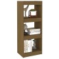 vidaXL Estantería/divisor de espacios pino macizo miel 40x30x103,5cm vidaXL Estantería/divisor de espacios pino macizo miel 40x30x103,5cm