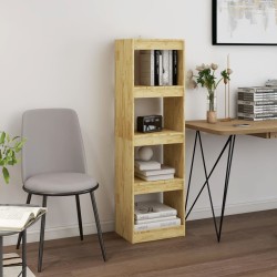 vidaXL Estantería divisor de espacios madera de pino 40x30x135,5 cm