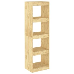 vidaXL Estantería divisor de espacios madera de pino 40x30x135,5 cm