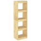 vidaXL Estantería divisor de espacios madera de pino 40x30x135,5 cm vidaXL Estantería divisor de espacios madera de pino 40x30x135,5 cm
