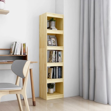 vidaXL Estantería/divisor de espacios madera de pino 40x30x167,5 cm