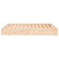 vidaXL Estructura de cama madera maciza 200x200 cm