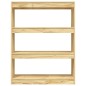 vidaXL Estantería/divisor de espacios madera maciza pino 100x30x103 cm vidaXL Estantería/divisor de espacios madera maciza pino 100x30x103 cm