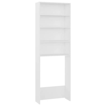 vidaXL Armario de lavadora blanco 64x24x190 cm