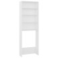 vidaXL Armario de lavadora blanco 64x24x190 cm