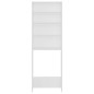 vidaXL Armario de lavadora blanco 64x24x190 cm
