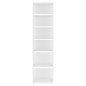 vidaXL Muebles zapateros 2 uds contrachapada blanco 27,5x27x102 cm vidaXL Muebles zapateros 2 uds contrachapada blanco 27,5x27x102 cm