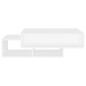 vidaXL Mesa de centro madera contrachapada blanco 105x55x32 cm vidaXL Mesa de centro madera contrachapada blanco 105x55x32 cm