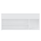 vidaXL Banco zapatero de madera contrachapada blanco 105x30x45 cm vidaXL Banco zapatero de madera contrachapada blanco 105x30x45 cm