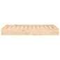 vidaXL Estructura de cama de madera maciza 90x200 cm
