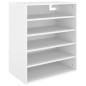 vidaXL Mueble zapatero de madera contrachapada blanco 60x35x70 cm vidaXL Mueble zapatero de madera contrachapada blanco 60x35x70 cm