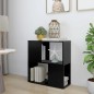 vidaXL Librería de madera contrachapada negro 60x24x63 cm vidaXL Librería de madera contrachapada negro 60x24x63 cm