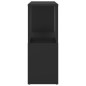 vidaXL Librería de madera contrachapada negro 60x24x63 cm vidaXL Librería de madera contrachapada negro 60x24x63 cm