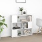 vidaXL Estantería de libros/divisor de espacios blanco 100x24x94 cm vidaXL Estantería de libros/divisor de espacios blanco 100x24x94 cm