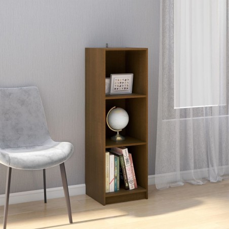 vidaXL Estantería/divisor de espacios madera pino marrón miel