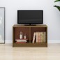 vidaXL Mueble de TV de madera maciza de pino marrón miel 70x33x42 cm vidaXL Mueble de TV de madera maciza de pino marrón miel 70x33x42 cm