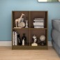 vidaXL Aparador madera maciza de pino marrón miel 70x33x76 cm vidaXL Aparador madera maciza de pino marrón miel 70x33x76 cm