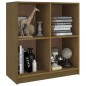 vidaXL Aparador madera maciza de pino marrón miel 70x33x76 cm vidaXL Aparador madera maciza de pino marrón miel 70x33x76 cm