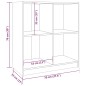 vidaXL Aparador madera maciza de pino marrón miel 70x33x76 cm vidaXL Aparador madera maciza de pino marrón miel 70x33x76 cm