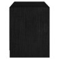 vidaXL Mueble de TV madera maciza de pino negro 104x33x41 cm vidaXL Mueble de TV madera maciza de pino negro 104x33x41 cm