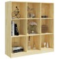 vidaXL Estantería/divisor de espacios madera de pino 104x33,5x110 cm vidaXL Estantería/divisor de espacios madera de pino 104x33,5x110 cm