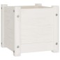vidaXL Jardineras 2 uds madera maciza de pino blanco 31x31x31 cm vidaXL Jardineras 2 uds madera maciza de pino blanco 31x31x31 cm