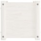 vidaXL Jardineras 2 uds madera maciza de pino blanco 31x31x31 cm vidaXL Jardineras 2 uds madera maciza de pino blanco 31x31x31 cm