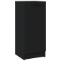 vidaXL Aparador de madera contrachapada negro 30x30x70 cm vidaXL Aparador de madera contrachapada negro 30x30x70 cm