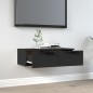 vidaXL Armario de pared madera de ingeniería negro 68x30x20 cm vidaXL Armario de pared madera de ingeniería negro 68x30x20 cm
