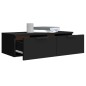 vidaXL Armario de pared madera de ingeniería negro 68x30x20 cm vidaXL Armario de pared madera de ingeniería negro 68x30x20 cm