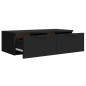 vidaXL Armario de pared madera de ingeniería negro 68x30x20 cm vidaXL Armario de pared madera de ingeniería negro 68x30x20 cm