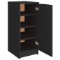 vidaXL Zapatero madera de ingeniería negro 30x35x70 cm vidaXL Zapatero madera de ingeniería negro 30x35x70 cm