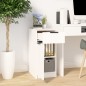 vidaXL Armario de escritorio madera contrachapada blanco 33,5x50x75 cm vidaXL Armario de escritorio madera contrachapada blanco 33,5x50x75 cm